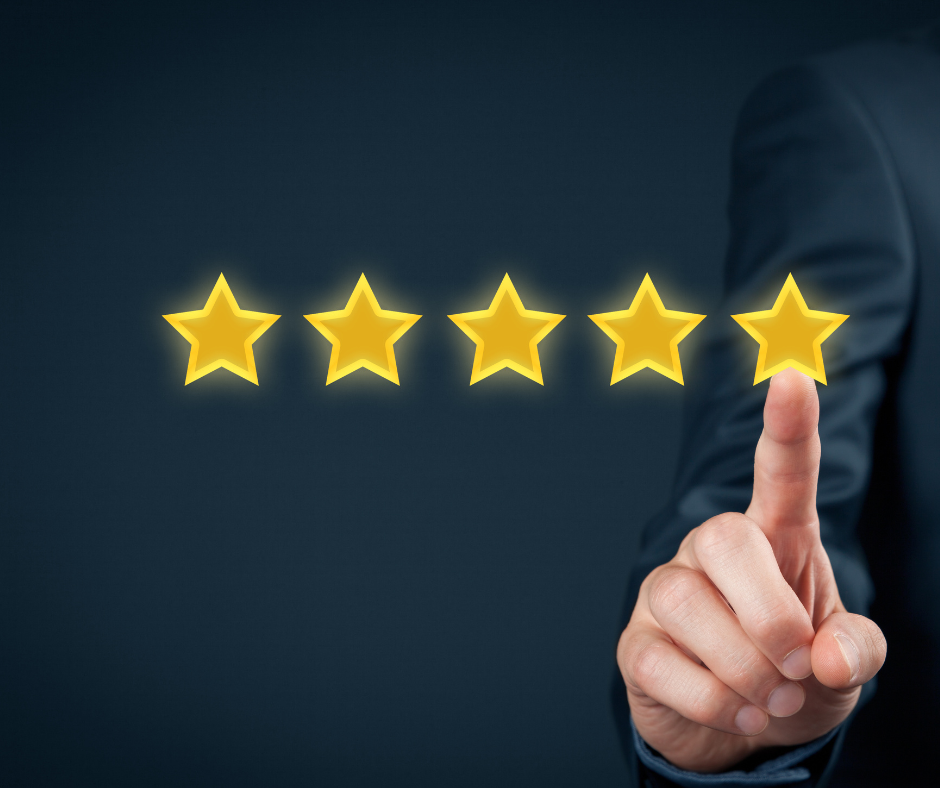 5 star reviews